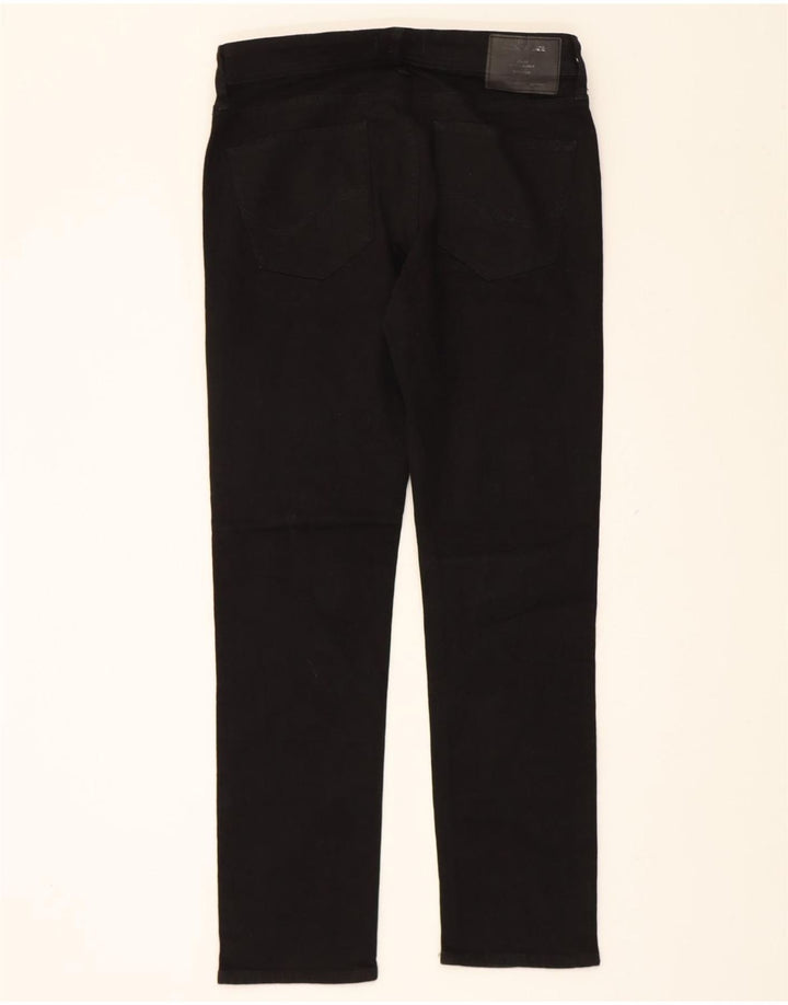JACK & JONES Mens Straight Jeans W31 L29 Black Cotton Vintage Jack & Jones and Second-Hand Jack & Jones from Messina Hembry 