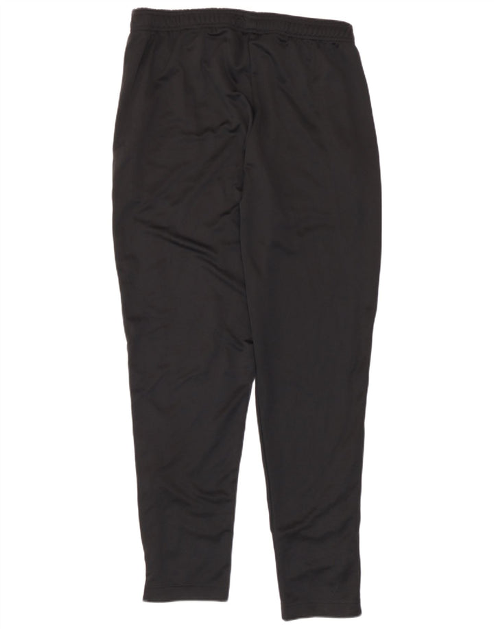 Pantaloni da tuta da donna Adidas grandi in poliestere a righe nere