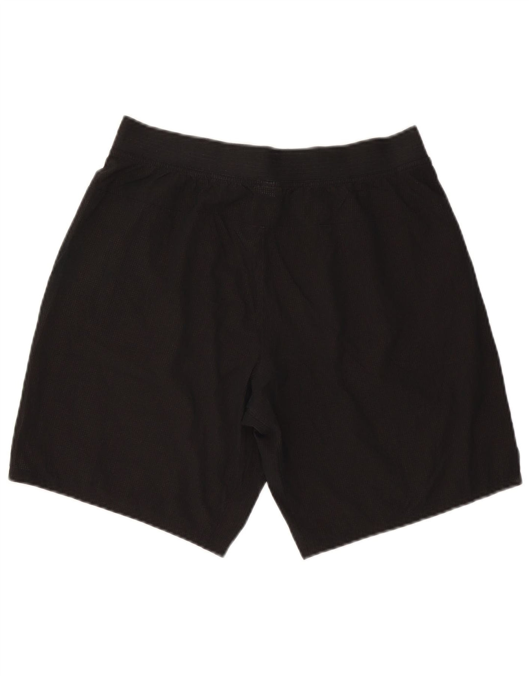 Pantaloncini da bagno Reebok da uomo medio nero in poliestere