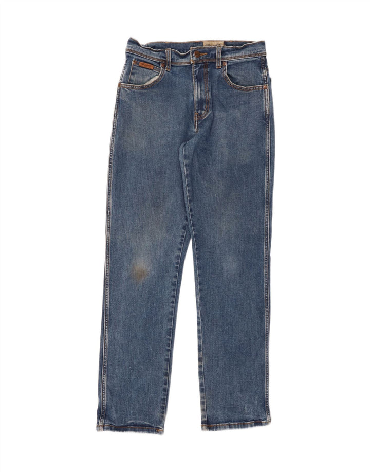 Jeans dritti da uomo Texas WRANGLER W28 L30 blu