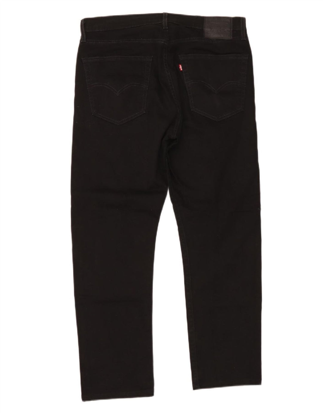 Levi's Uomo 502 Jeans affusolati W36 L29 Cotone Nero