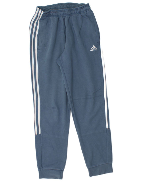 Pantaloni da tuta da uomo Adidas Joggers piccoli in cotone blu