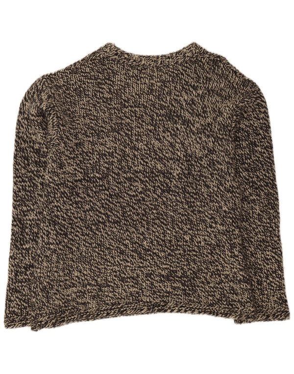 Vintage Mens Crew Neck Jumper Sweater XL Blue Flecked