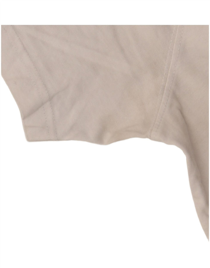 Crew Clothing T-shirt da uomo Top XL in cotone bianco