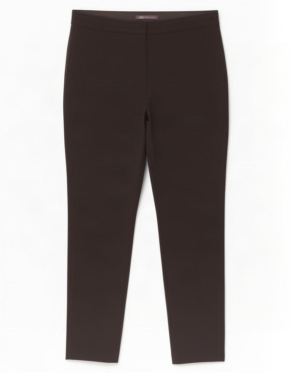 Pantaloni casual slim da donna Marks & Spencer UK 12 medi W32 L26 neri
