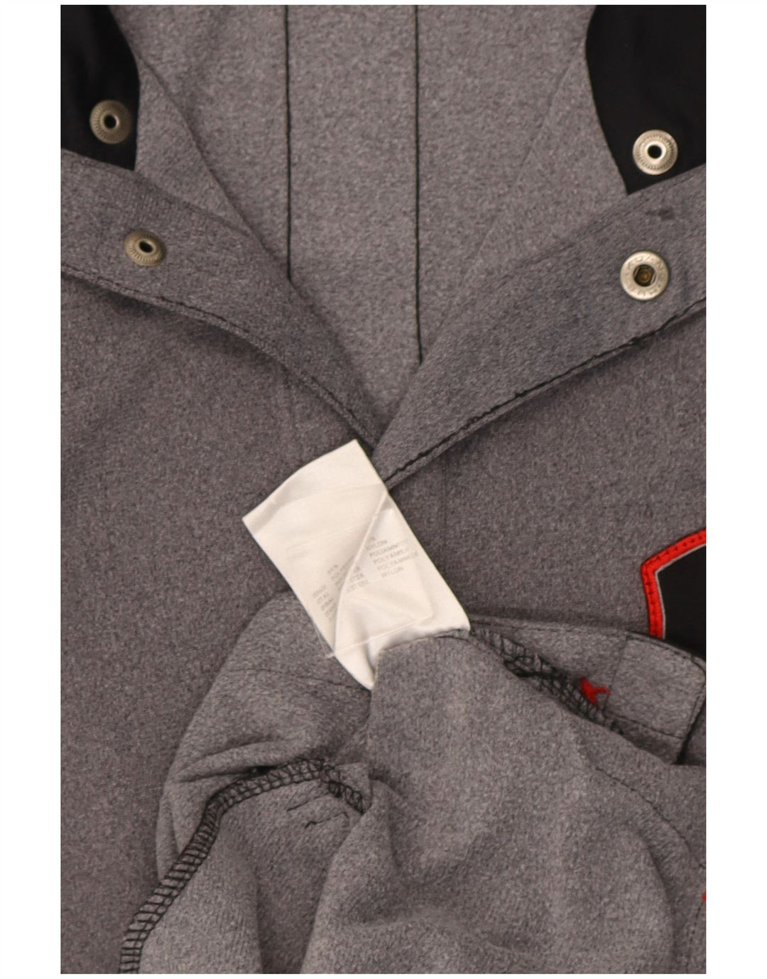 Giacca da tuta da uomo Lotto UK 42/44 XL Poliestere color block grigio