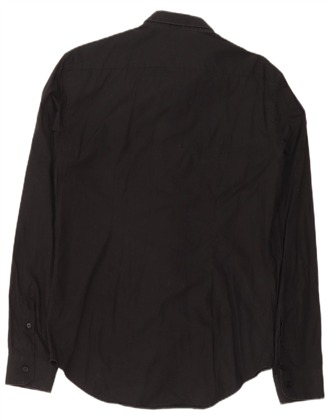 Camicia slim fit da uomo Zara nera media