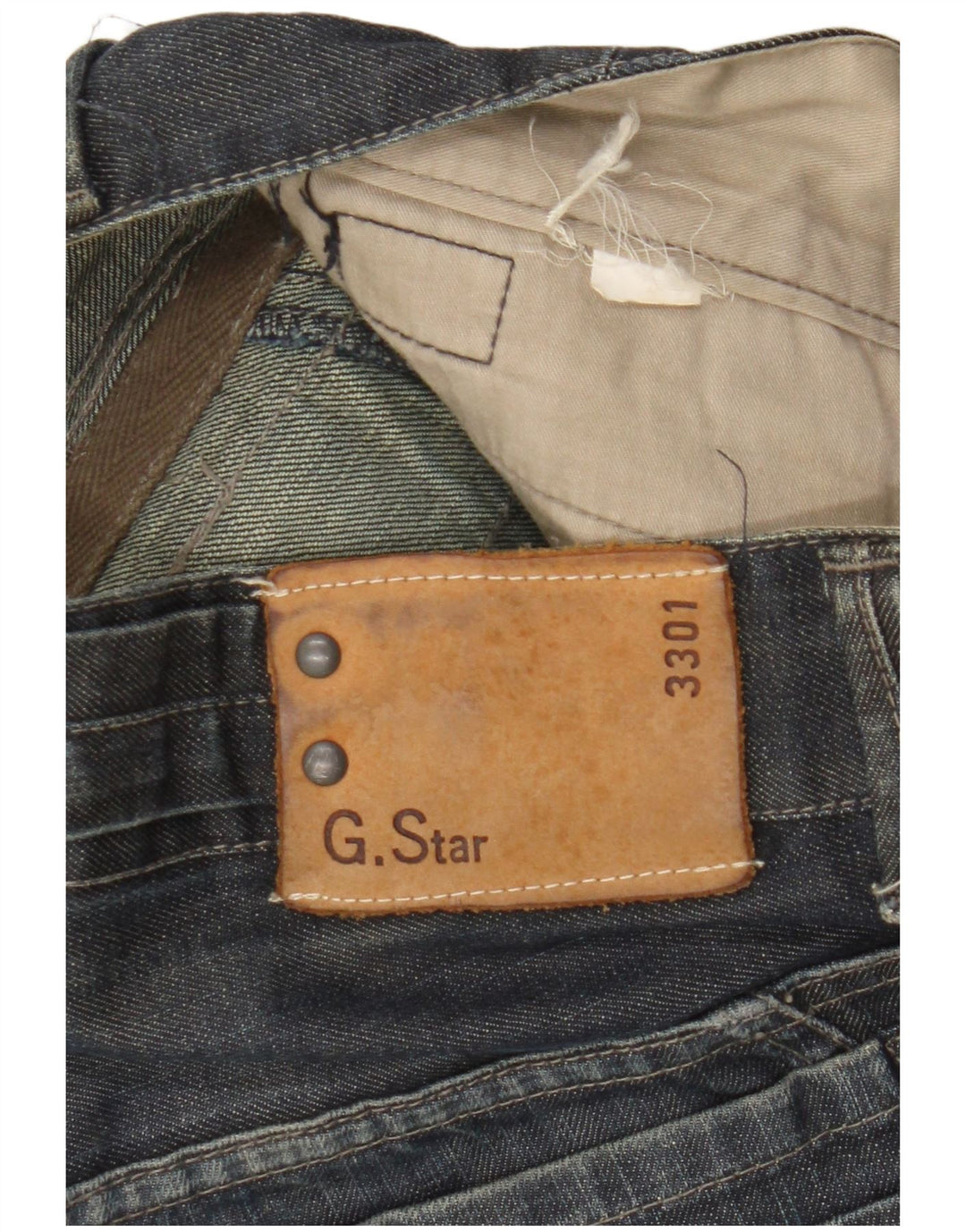 Jeans cargo slim da uomo G-Star W34 L31 blu navy
