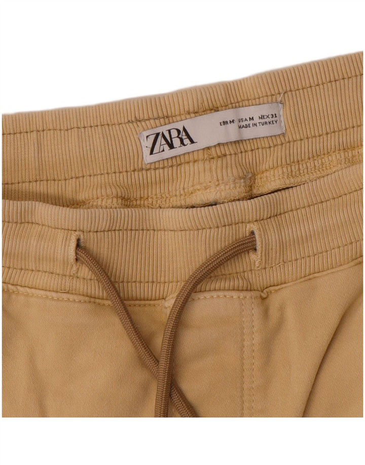 Pantaloncini cargo Zara da uomo medi W31 Beige