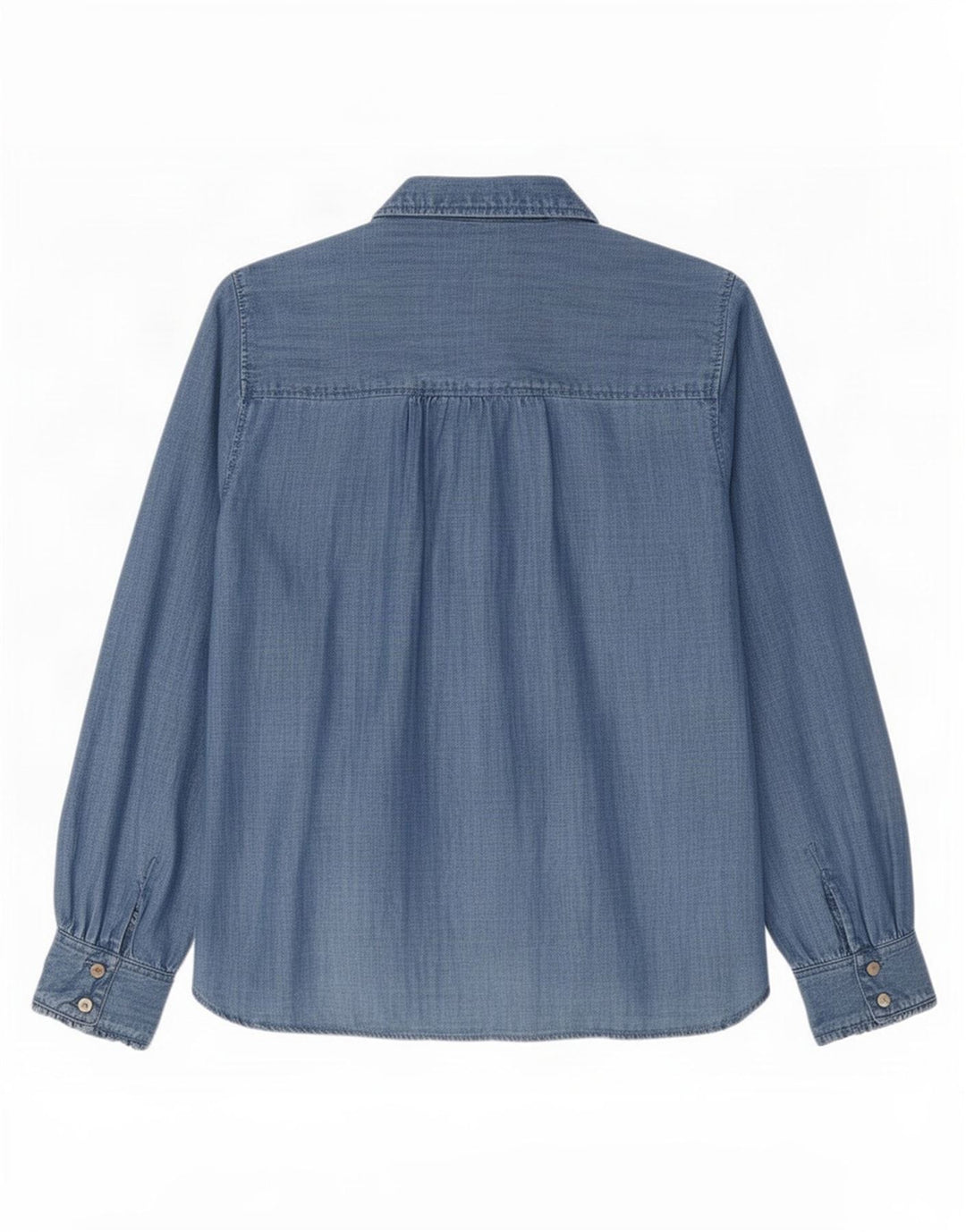 Camicia di jeans da donna Marks & Spencer UK 16 Large Lyocell blu