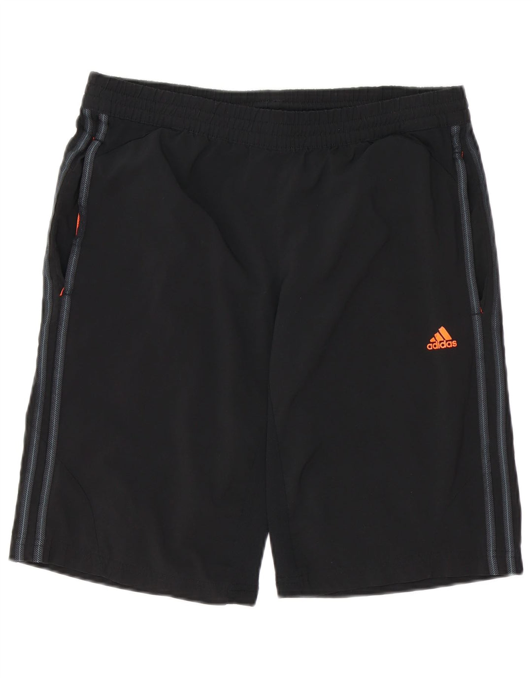 Pantaloncini sportivi Adidas Climacool da uomo piccoli in poliestere nero