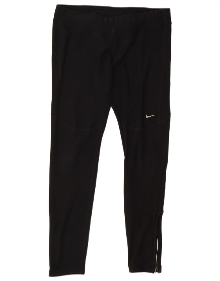 Leggings Nike Dri Fit da donna UK 16 Large Nero Poliestere