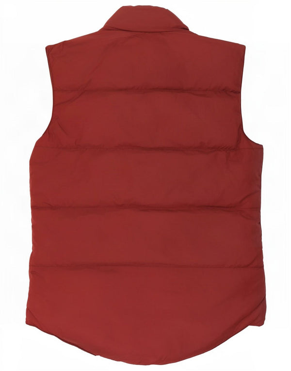 Gilet imbottito da uomo Napapijri UK 38 Medio Rosso Poliammide