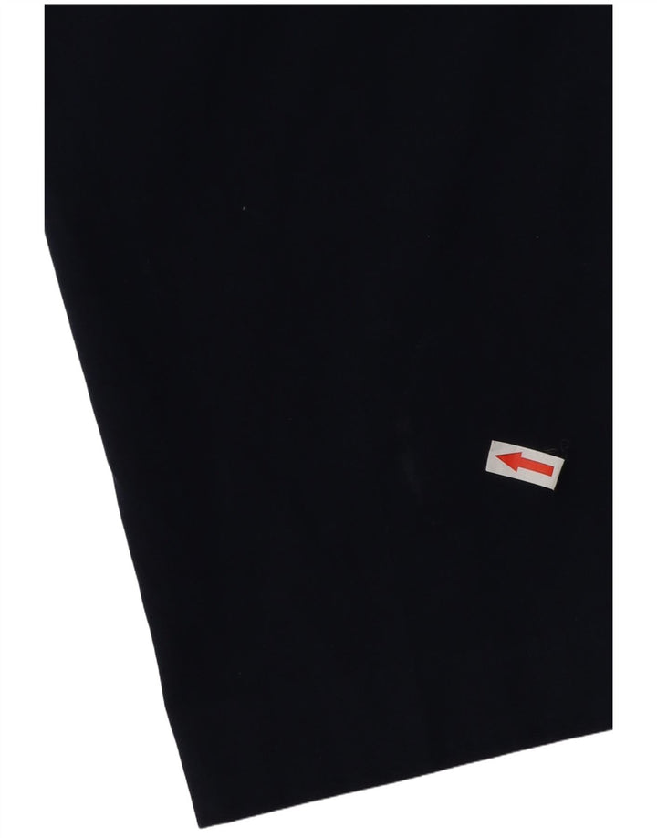 Pantaloni chino con pegging da donna Zara EU 34 2XS W28 L26 poliestere blu navy