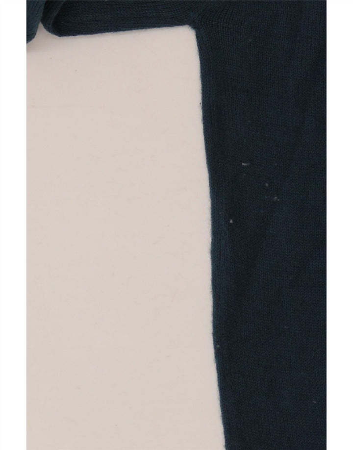 Maglione maglione girocollo da uomo Pierre Cardin grande acrilico blu navy