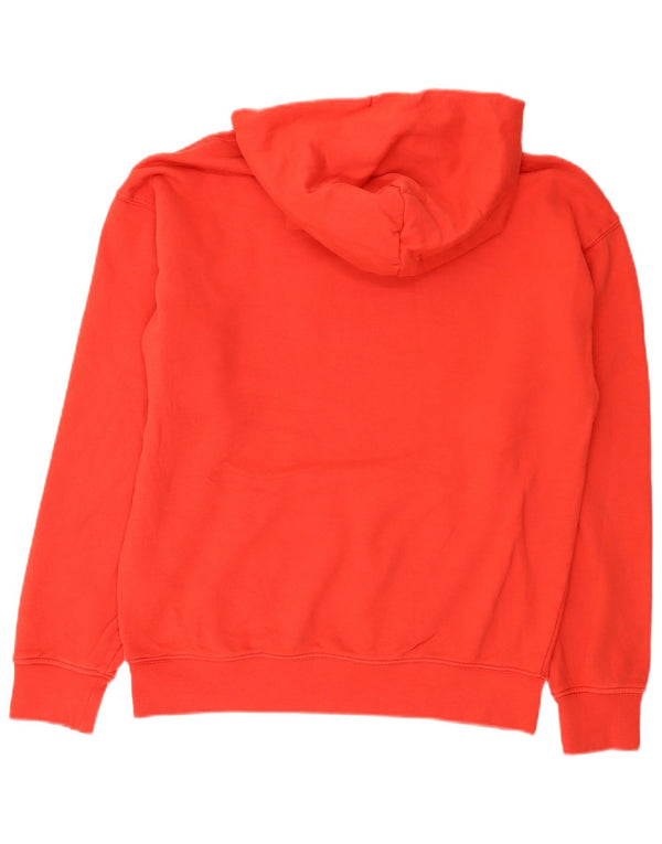Maglione con cappuccio dalla vestibilità rilassata da uomo Levi's XS in cotone rosso