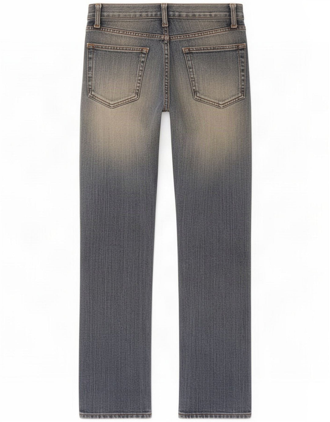 Per favore Jeans dritti da donna Medio W30 L31 Blu Cotone