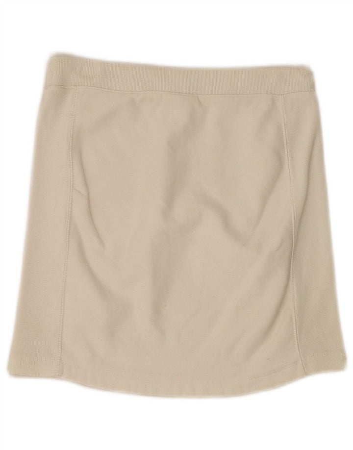 Gonna da donna Champion UK 10 piccola in cotone bianco sporco