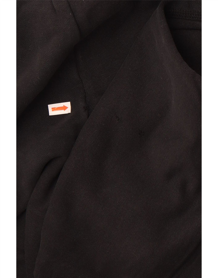 NIKE Mens Tracksuit Trousers Joggers Small Black Cotton