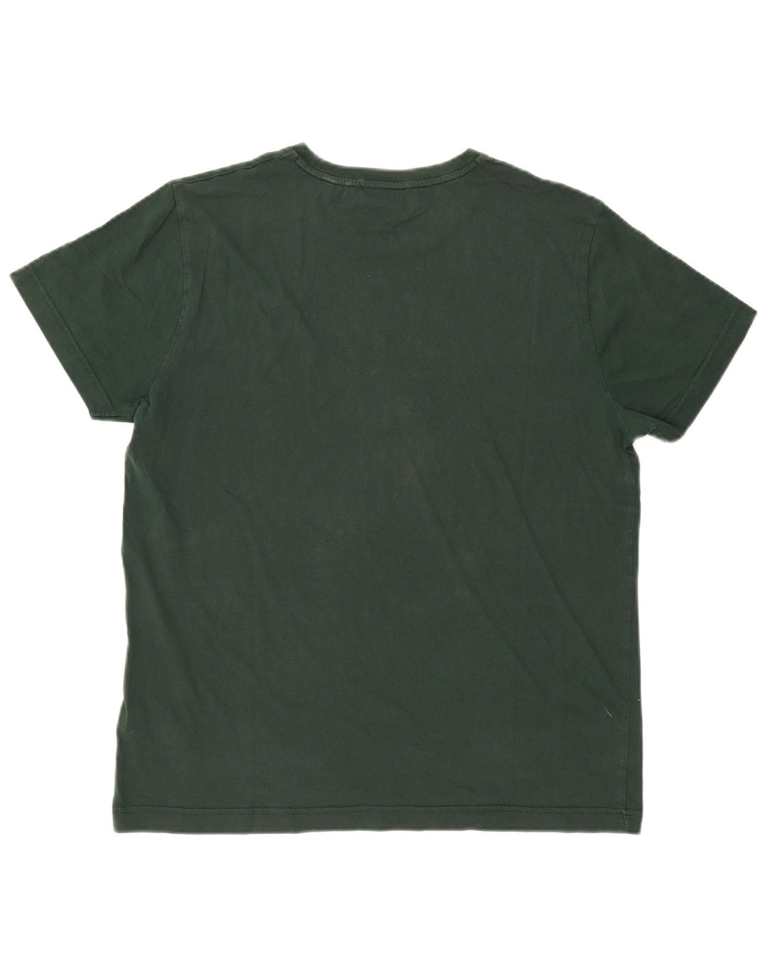 Gant T-shirt grafica da uomo Top grande in cotone verde