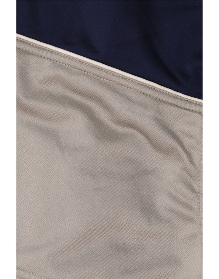 Adidas Giacca da uomo con grafica grafica, giacca grande, colore blu navy