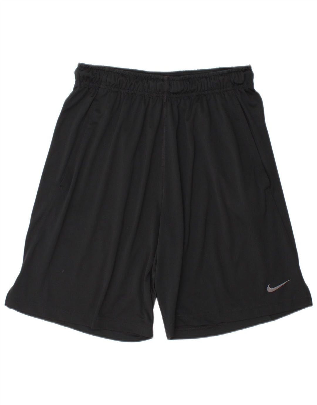 Pantaloncini sportivi Nike Dri Fit da uomo, poliestere medio nero