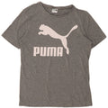 T-shirt grafica da uomo PUMA Top XS grigio chiazzato