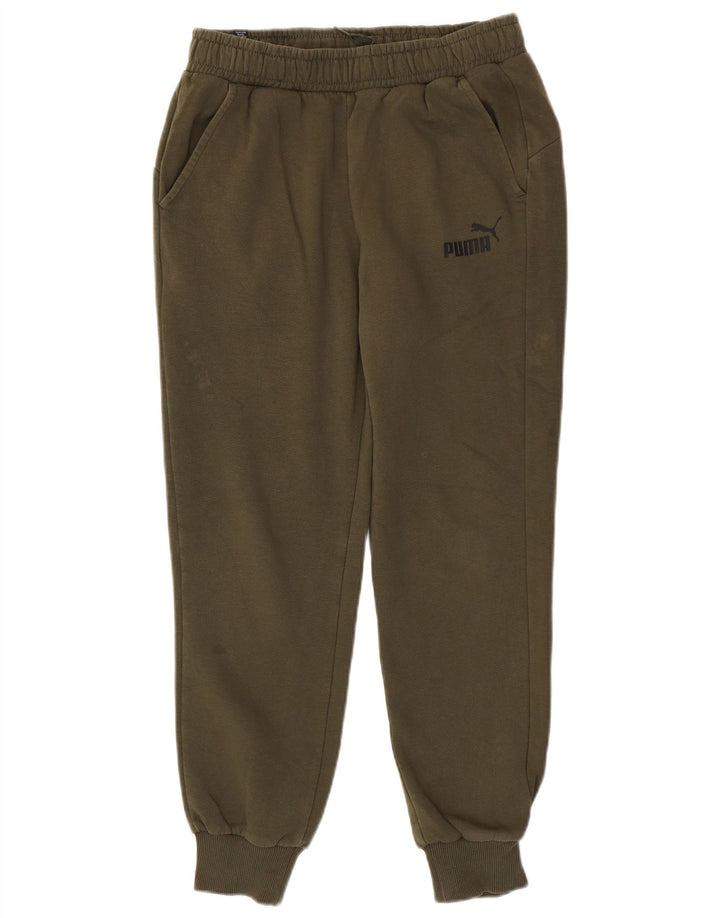 Pantaloni da tuta da uomo PUMA Joggers piccoli in cotone kaki