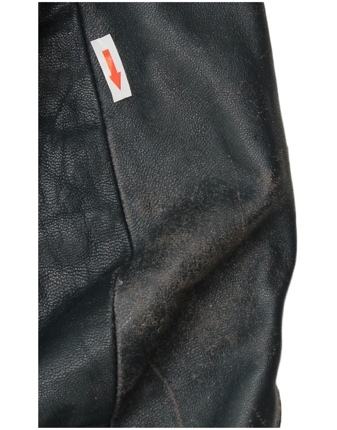 Giacca in pelle da uomo C&A UK 36 piccola pelle blu