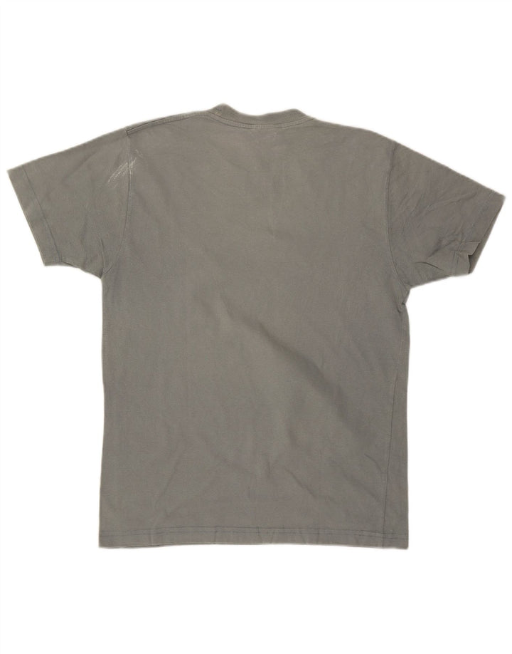 T-shirt da uomo CHAMPION Top in cotone blu medio