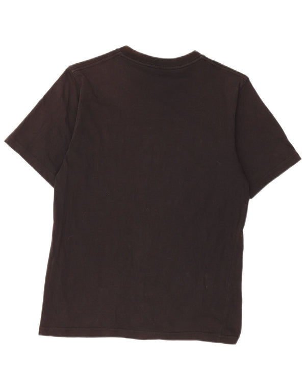 T-shirt grafica personalizzata da ragazzo Vans 12-13 anni in cotone nero