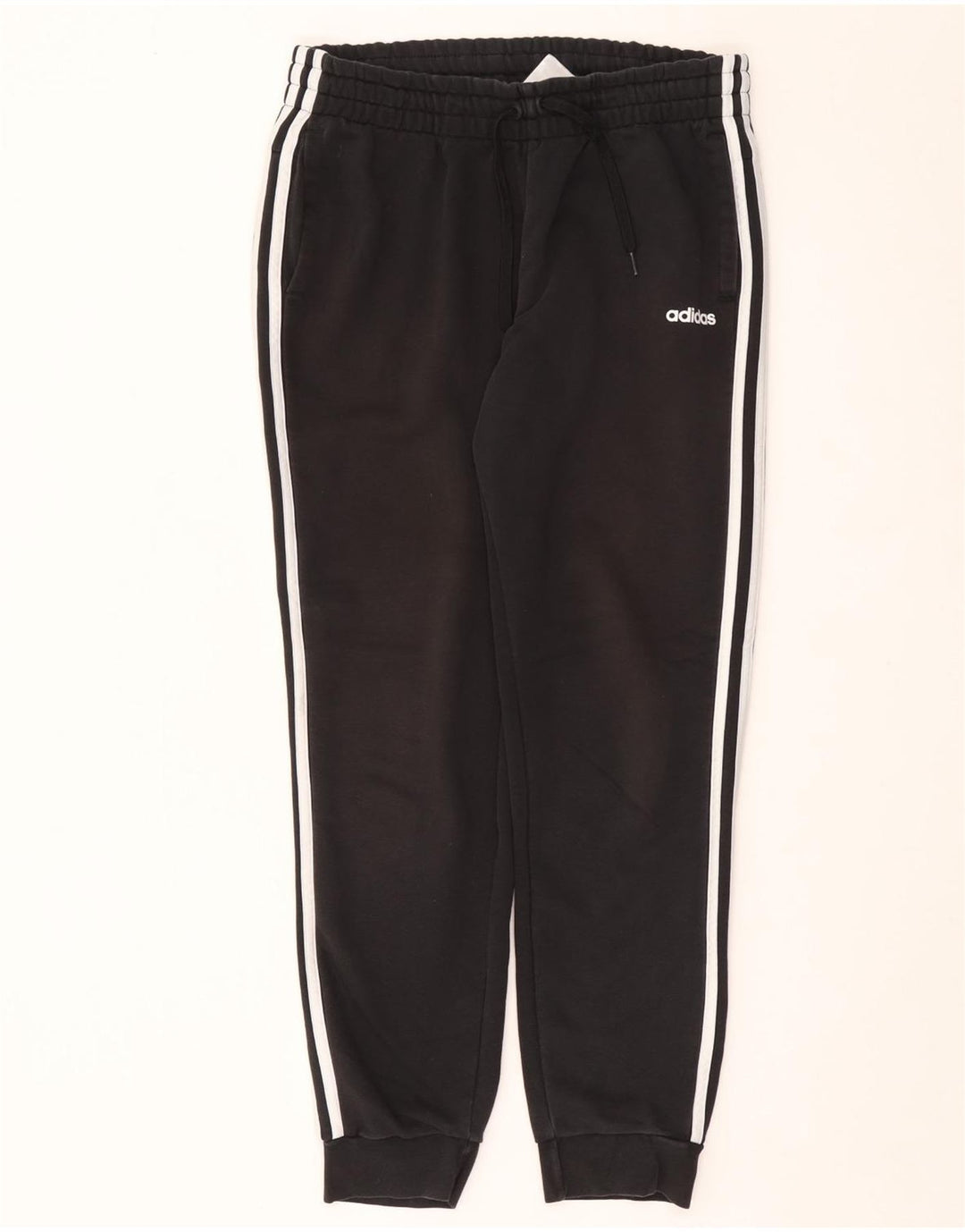 Pantaloni da tuta da donna ADIDAS Joggers UK 16/18 grandi cotone nero