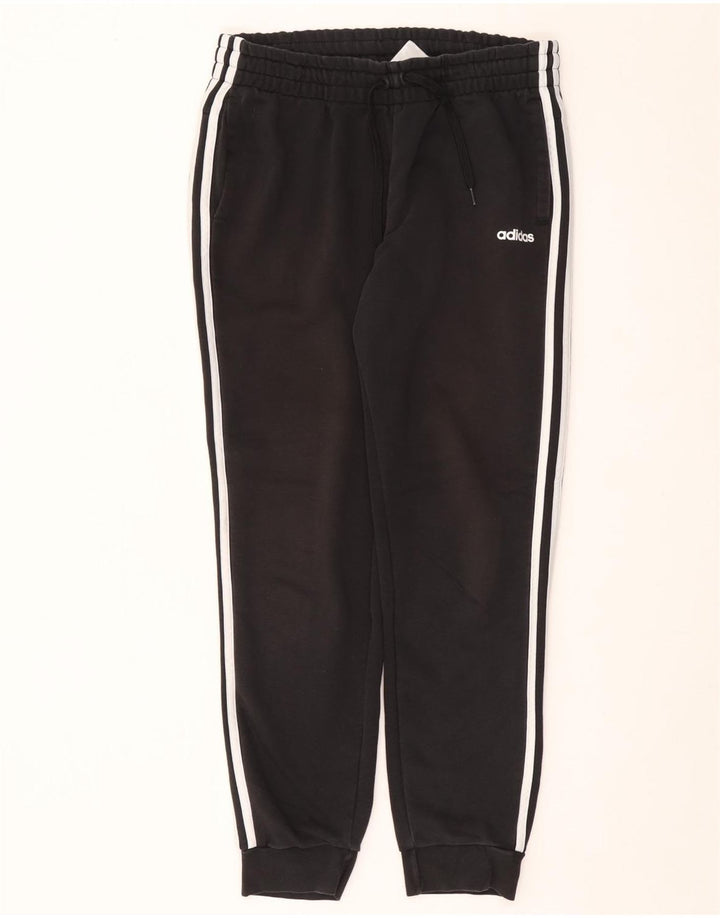 Pantaloni da tuta da donna ADIDAS Joggers UK 16/18 grandi cotone nero