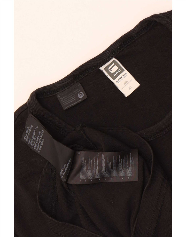 T-shirt da uomo G-Star Top XL in cotone nero