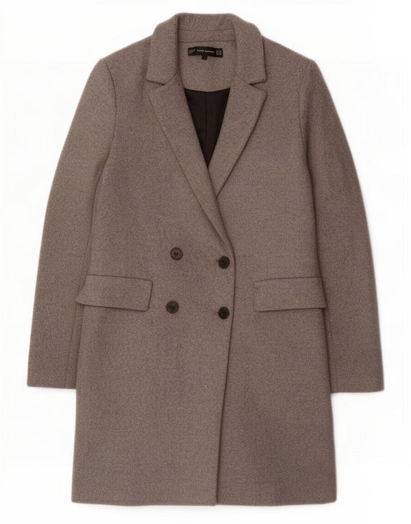 Cappotto doppiopetto oversize da donna Zara UK 6 XS Grigio