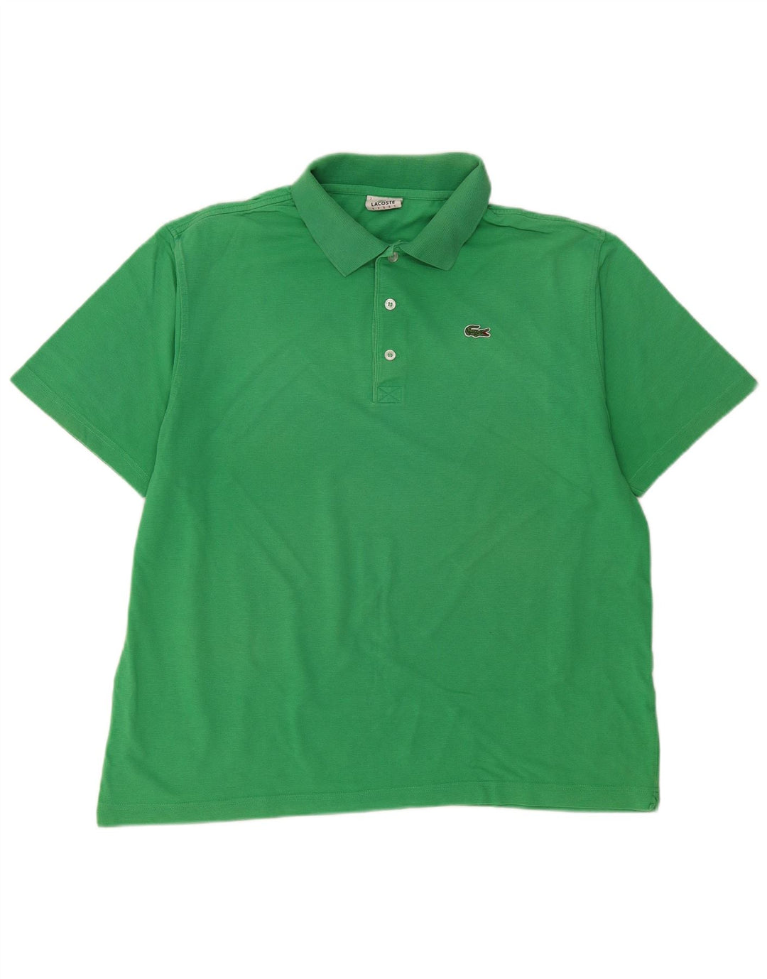Polo da uomo LACOSTE taglia 7 2XL cotone verde