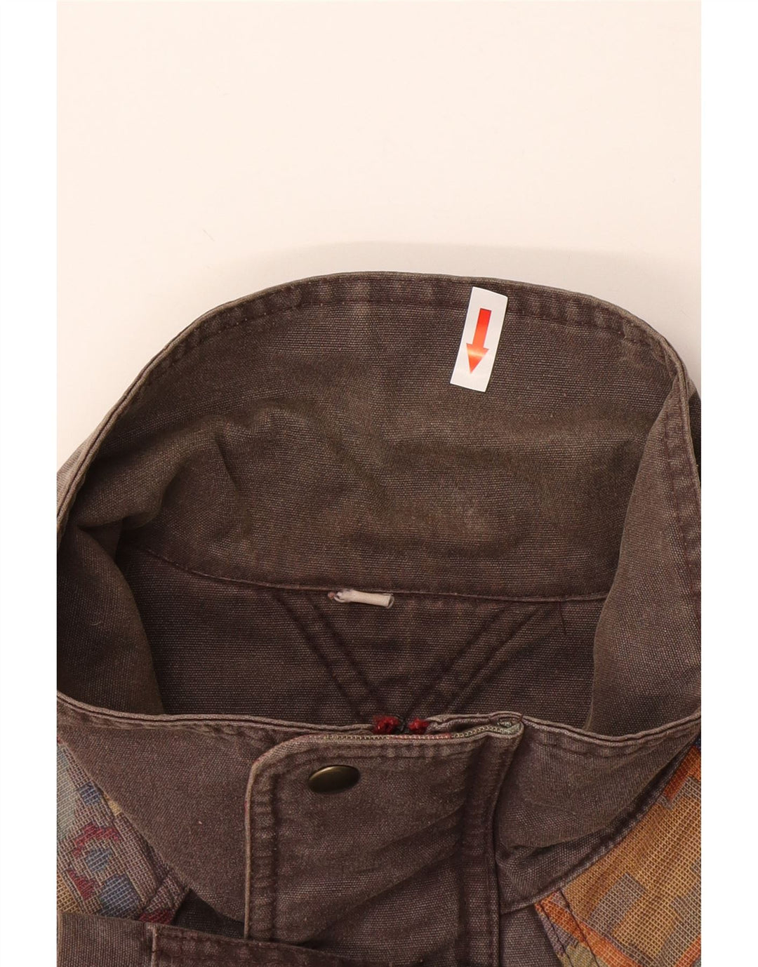 Giacca utility da uomo SALEWA UK 42 XL Cotone color block grigio