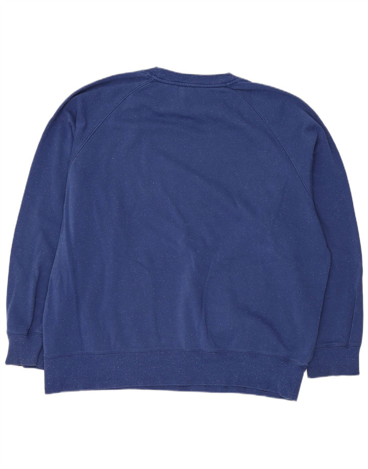 Felpa da uomo Under Armour Maglione 2XL Cotone chiazzato blu