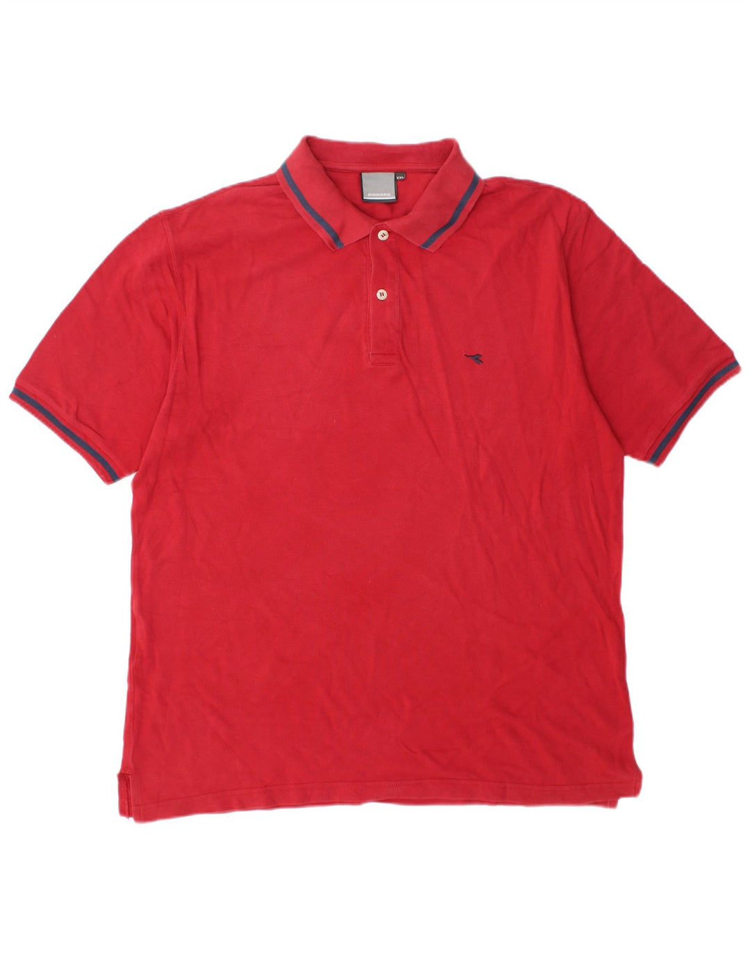 Polo Diadora Uomo 2XL Cotone Rosso