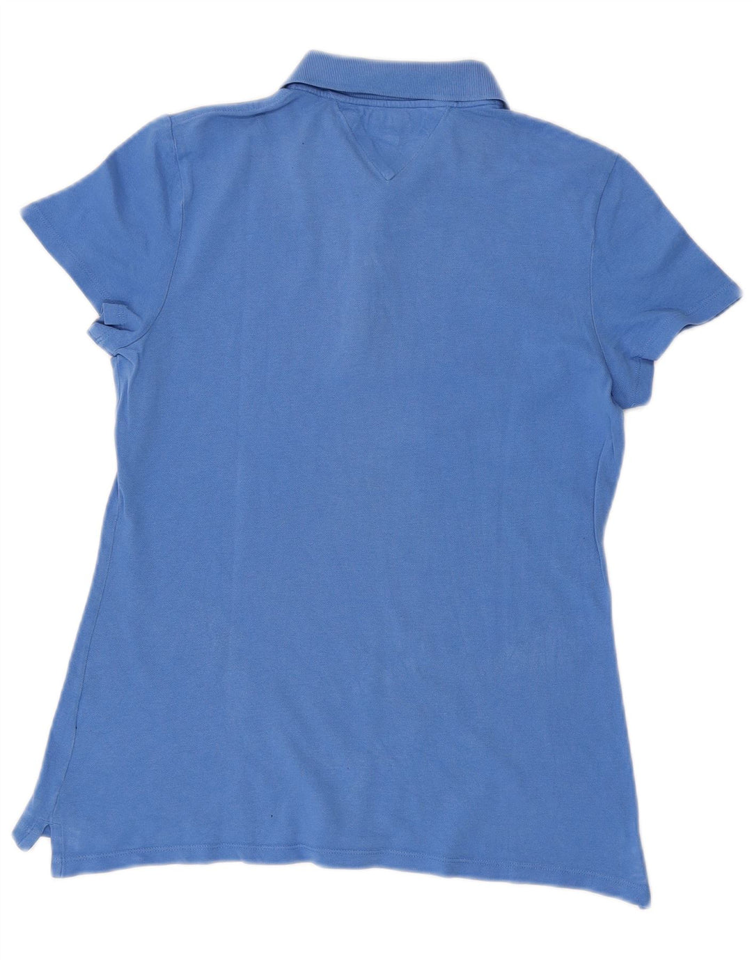 TOMMY HILFIGER Polo da donna vestibilità classica UK 12 Blu medio