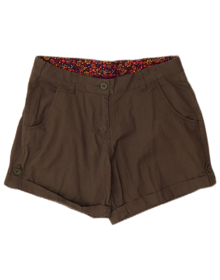 MOUNTAIN WAREHOUSE Pantaloncini chino da donna UK 10 piccoli W30 kaki