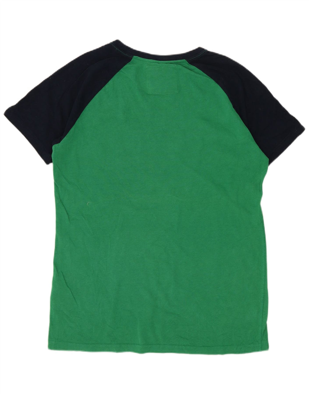T-shirt grafica da uomo Superdry Top piccola in cotone verde