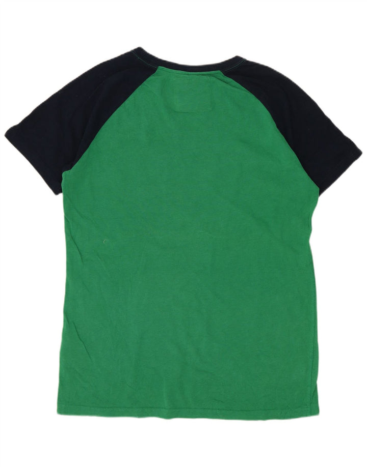 T-shirt grafica da uomo Superdry Top piccola in cotone verde