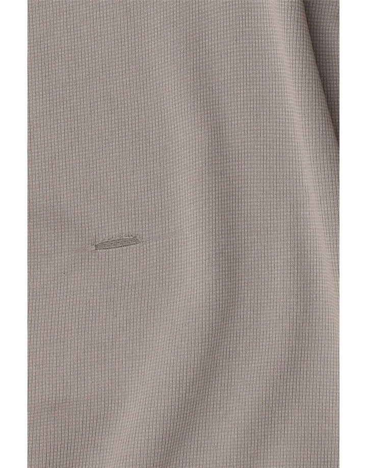 Felpa da uomo Under Armour con zip e collo maglione XL grigio poliestere