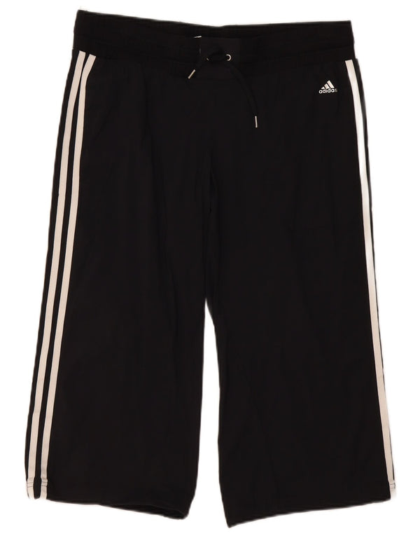 Pantaloni da tuta ADIDAS Climacool Capri da donna UK 12 medio nero