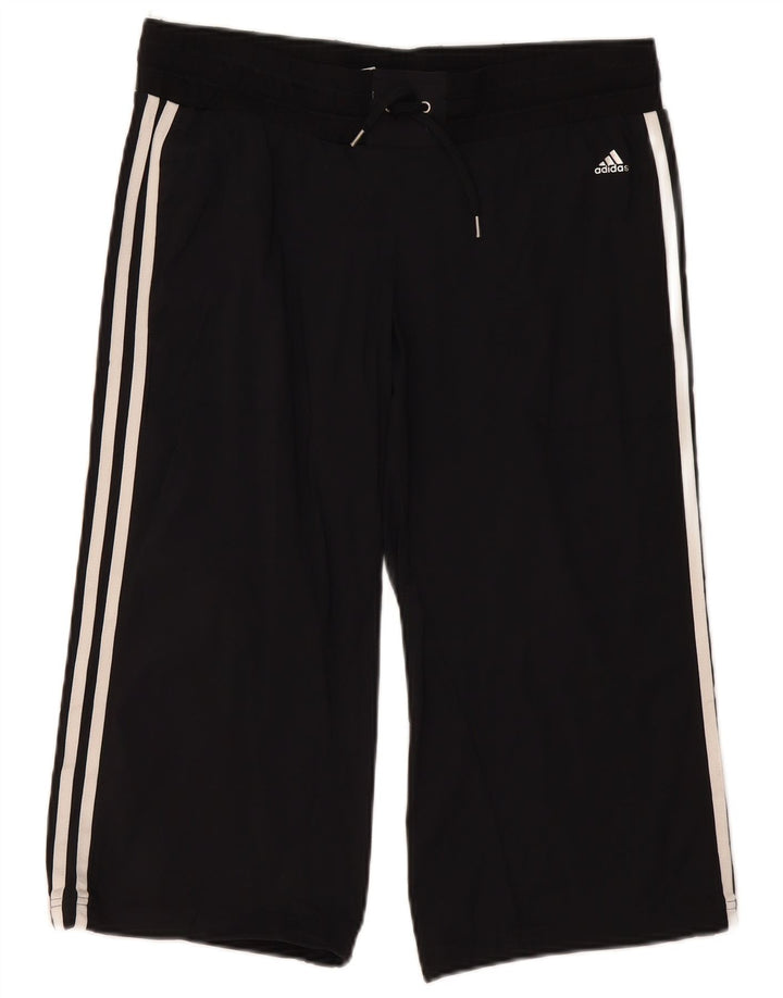 Pantaloni da tuta ADIDAS Climacool Capri da donna UK 12 medio nero