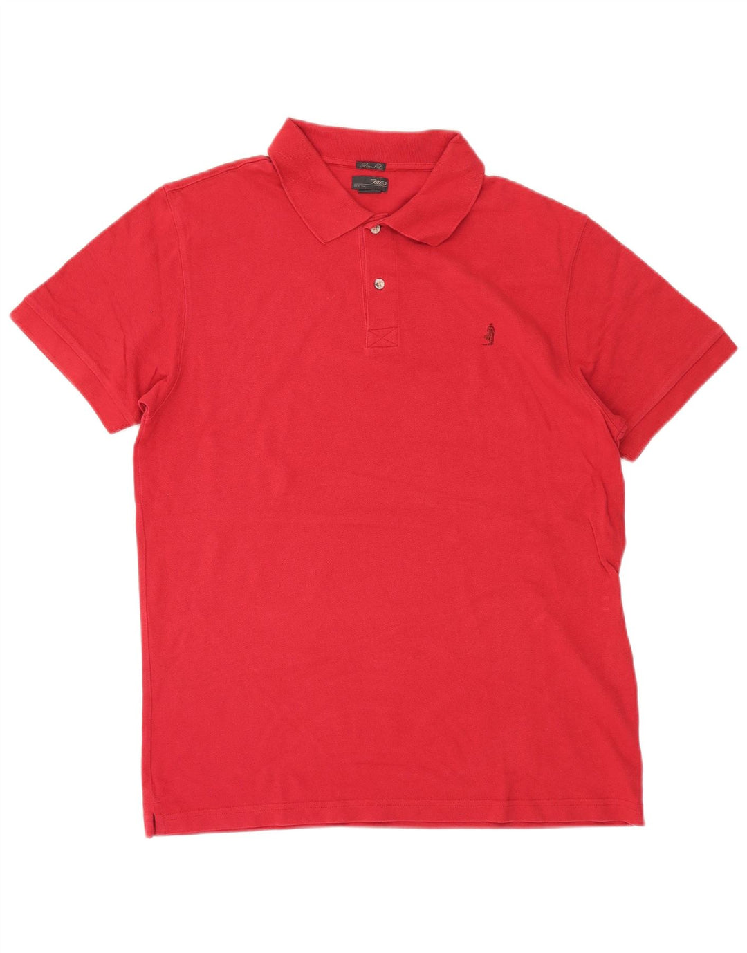 Polo slim fit da uomo Marlboro Classics 2XL in cotone rosso