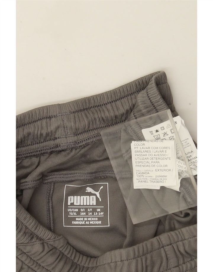 Pantaloncini sportivi Puma da bambino 13-14 anni Poliestere color block grigio