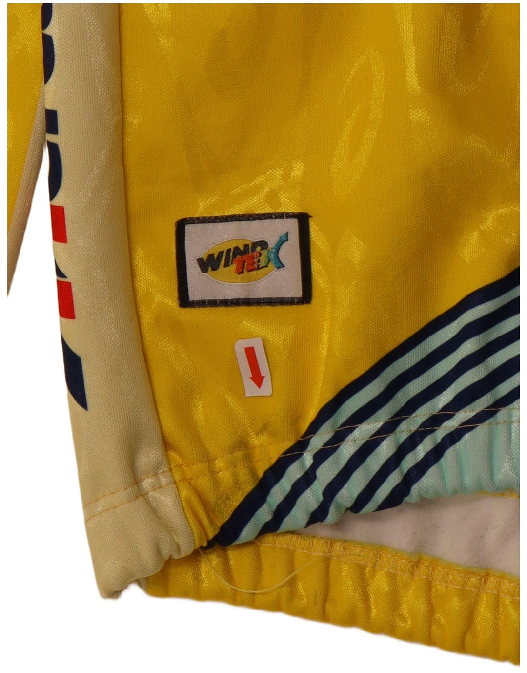 Giacca sportiva da uomo con grafica Asics, giacca grande in poliestere color block giallo