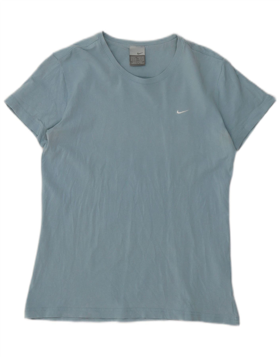 T-shirt da donna NIKE Top UK 10/12 blu medio sintetico